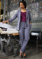 Dina Pant Grey 